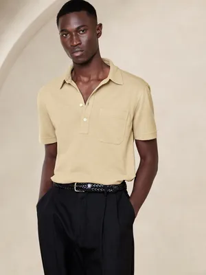 LUXURY-TOUCH PIQUE Polo Shirt