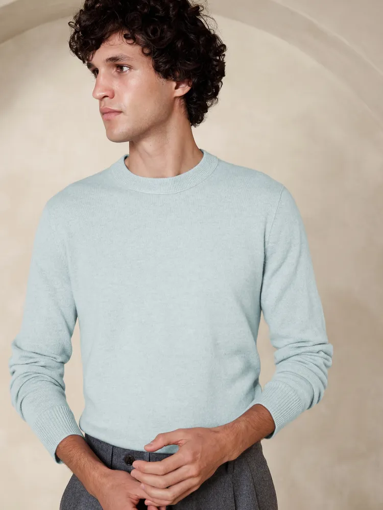 Alta Cashmere Crew-Neck Sweater