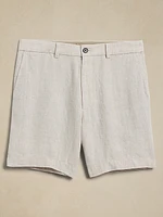 Lino 7" Linen Short