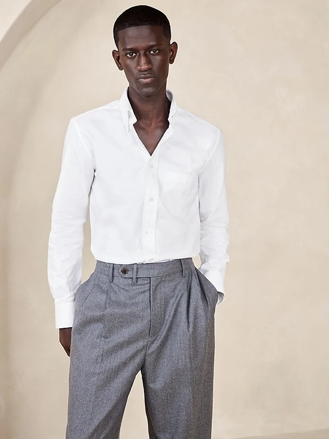 Banana Republic Slim Wrinkle-Resistant Dress Shirt at Mall of America in Bloomington, MN Banana Republic Slim Wrinkle-Resistant Dress Shirt at Mall of America in Bloomington, MN