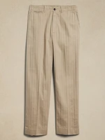 Italian Herringbone Officer Pant