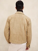 Suede Trucker Jacket