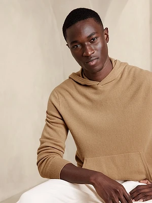 Cashmere Sweater Hoodie