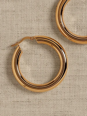 Ravena Round Hoops by Aureus + Argent