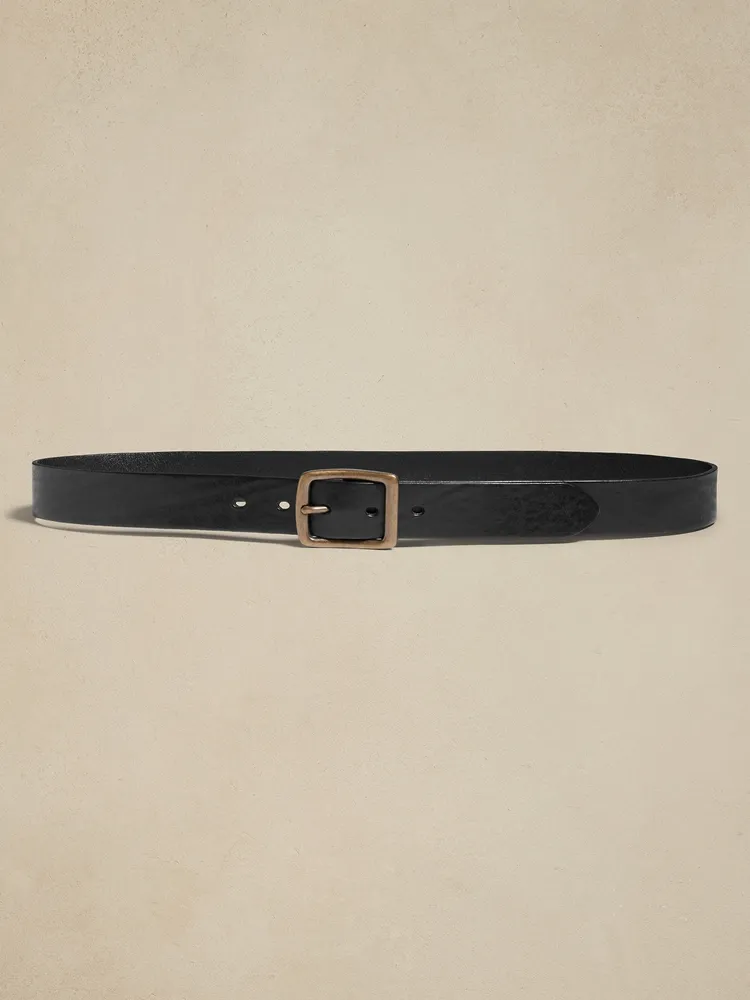 Upton Tumbled Leather Belt
