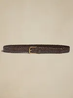 Tamalpais Braided Leather Belt