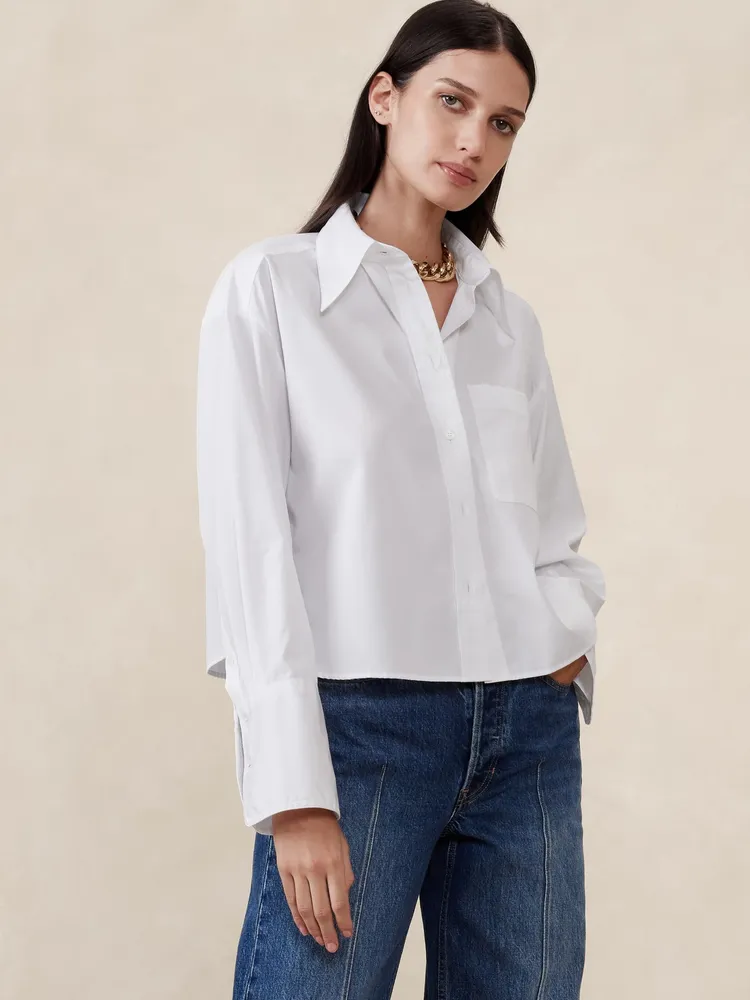 The Boxy Crop Shirt