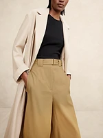 Oceanside Wide-Leg Cropped Pant