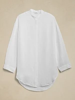 Oversized Linen Gauze Tunic