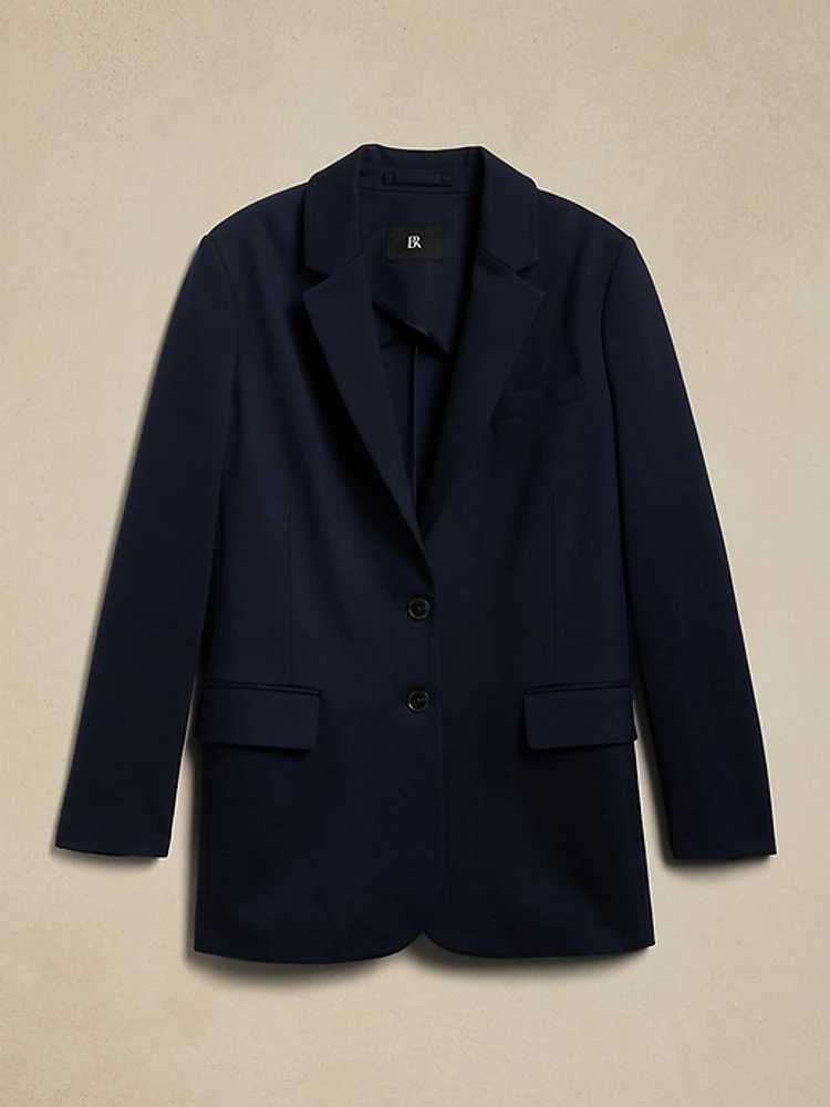 Relaxed Everywhere Ponte Blazer