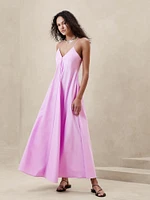 Poplin Maxi Dress