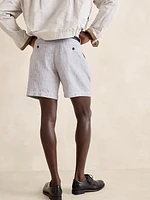 Lino 7" Linen Short