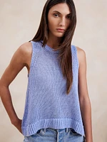 Linen Sweater Tank