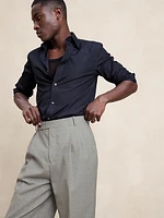 Signature Italian Twill Wide-Leg Pant