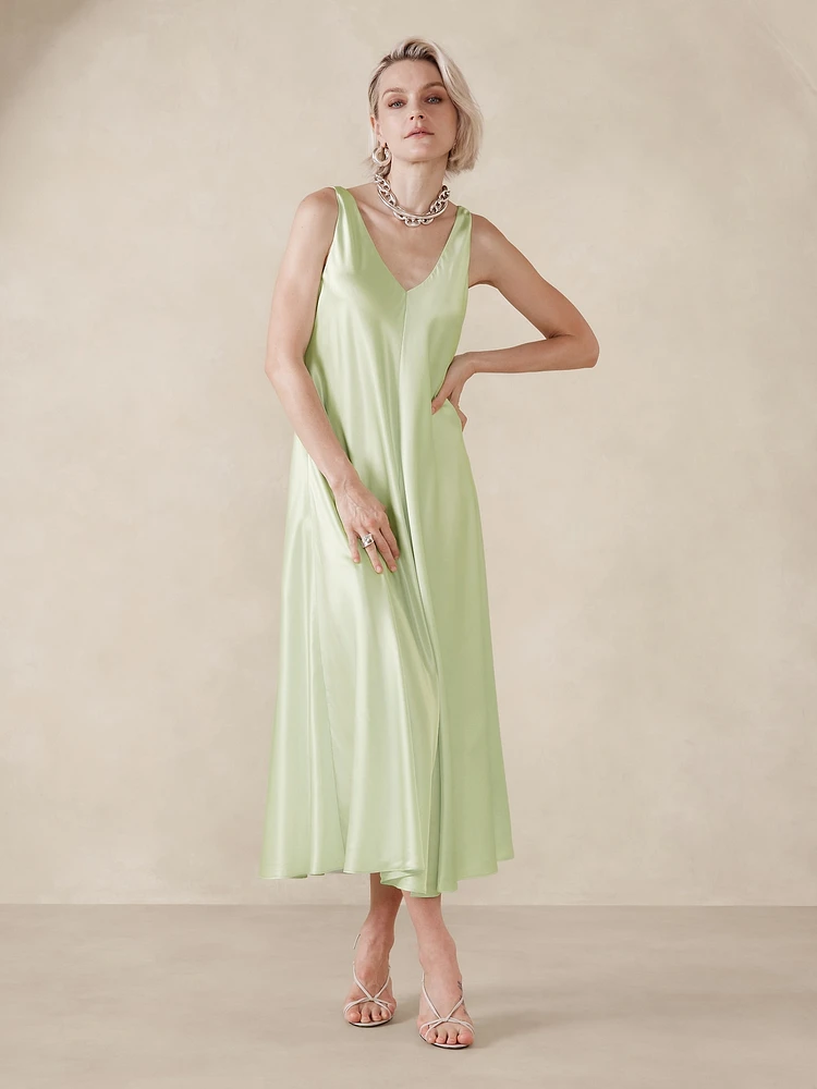 Serenade Silk Midi Dress