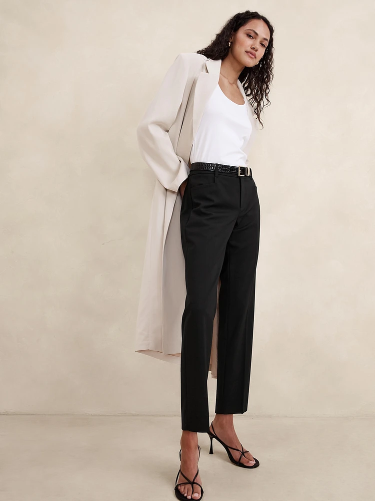 Siena Slim Italian Wool Ankle Pant