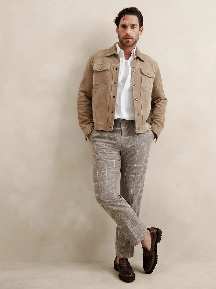 Bixby Italian Plaid Suit Pant