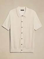 Linen-Cotton Resort Shirt