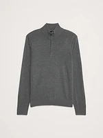 Italian Merino Half-Zip Sweater