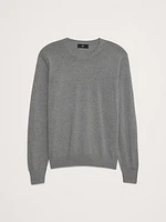 Italian Merino Crew-Neck Sweater