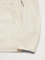 Water-Resistant Shirt Jacket