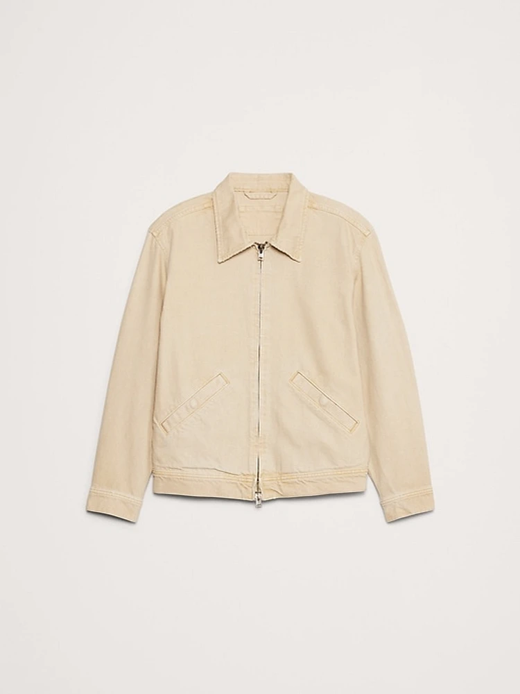 Cotton-Twill Garage Jacket