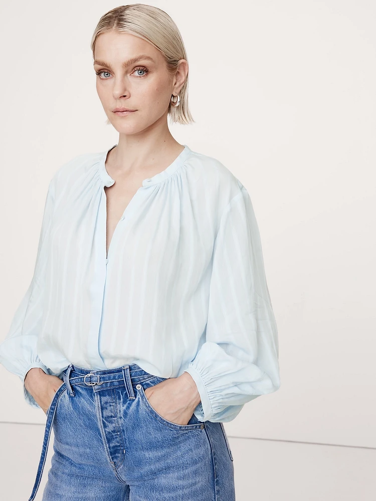 Rayon-Silk Blouse