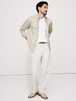 Cotton-Linen Utility Shirt