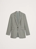 Slim Italian Wool Blazer