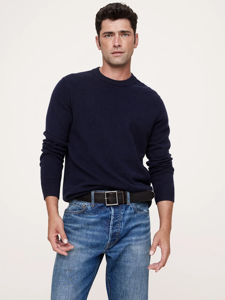 Alta Cashmere Crew-Neck Sweater