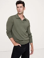 Italian Merino Sweater Polo