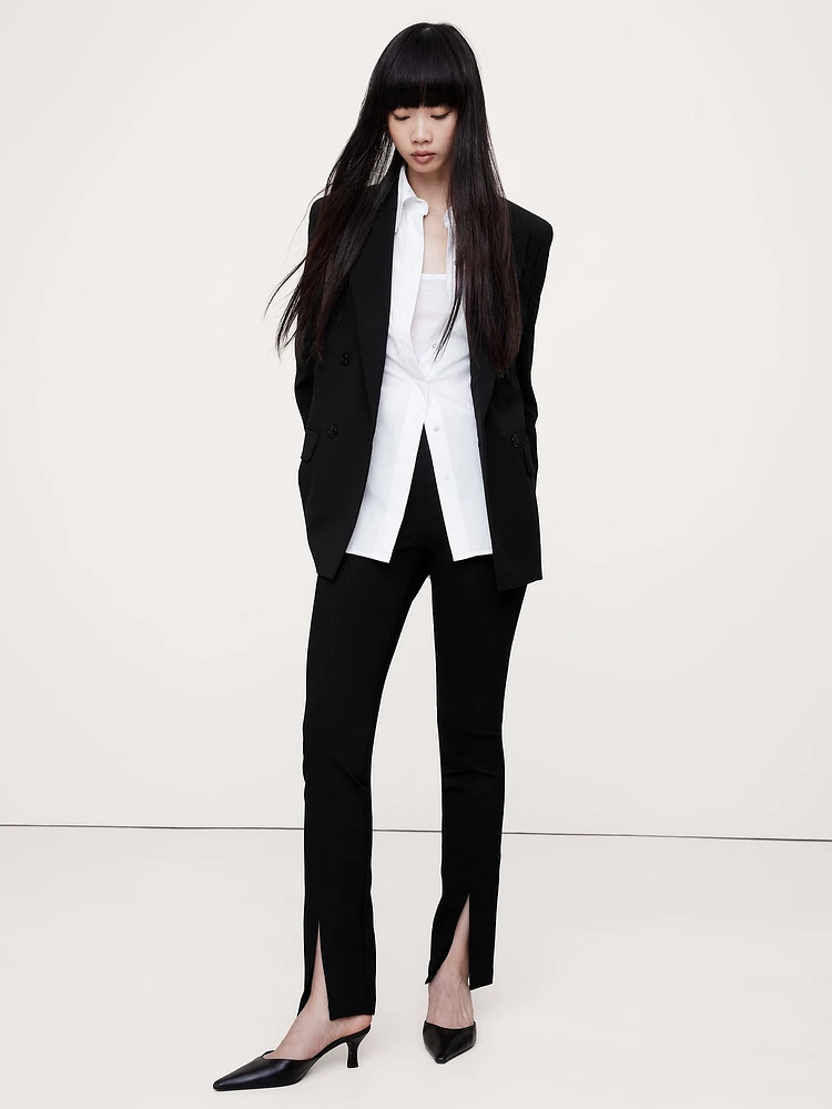 Split-Hem Skinny Everywhere Ponte Pant