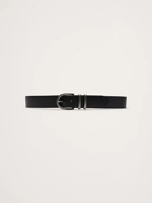 Fiori Leather Belt