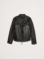 Leather Biker Jacket