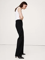 High-Rise Modern Straight Refined Pant