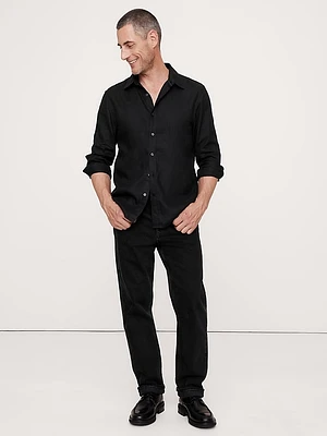 Standard-Fit Linen Shirt