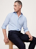 Slim Cotton-Cashmere Dress Shirt