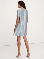 Aurelia Linen-Blend Mini Dress