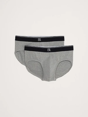 STRETCH SUPIMA® COTTON BRIEF 2-PACK