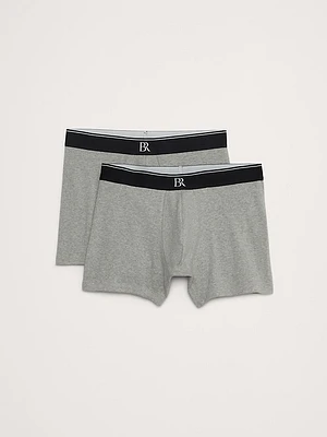 STRETCH SUPIMA® COTTON BOXER BRIEF 2-Pack