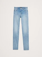 Mid-Rise Rigid Straight Jean