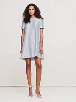 Aurelia Linen-Blend Mini Dress