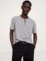 Soft Wash Henley T-Shirt