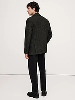 Italian Tweed Double-Breasted Sport Coat