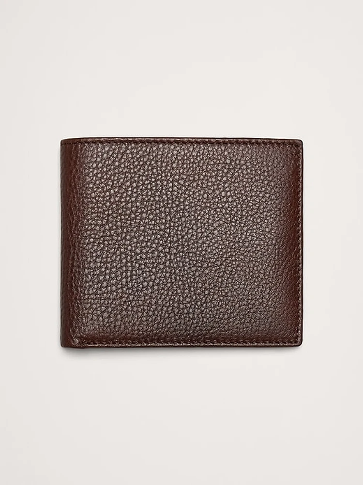 Leather Bi-Fold Wallet