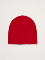 Brushed Wool-Cashmere Beanie