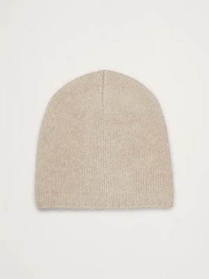 Brushed Wool-Cashmere Beanie