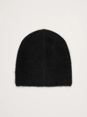 Brushed Wool-Cashmere Beanie