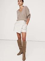 Italian Suede Knee-High Boot