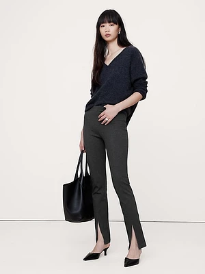 Split-Hem Skinny Everywhere Ponte Pant